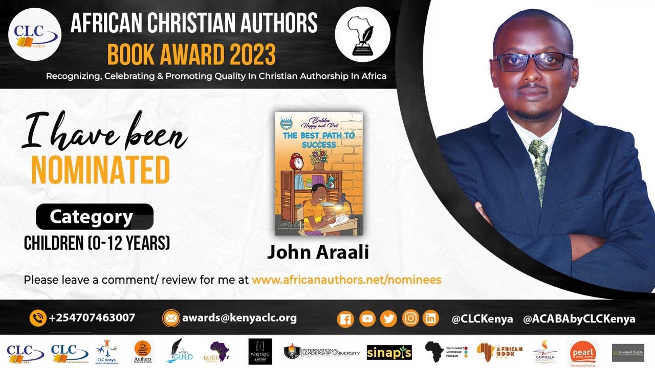 John Araali Tells Of God’s Direction To Write On How His Children Can Live Fulfilled