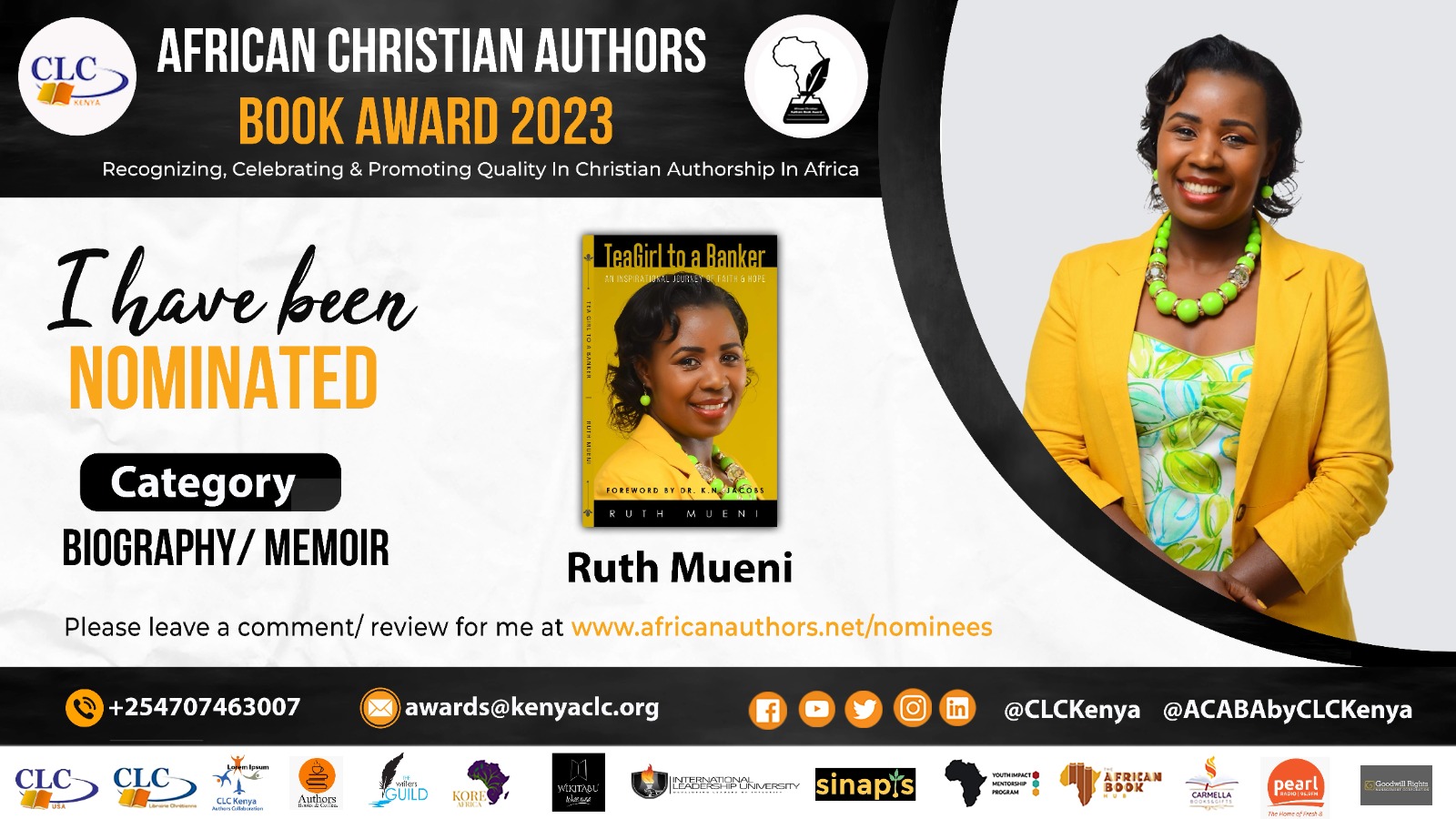 Ruth Mueni Believed That God would Change Her Story, As She Narrates In Her Book ‘My Journey of Faith And Hope’