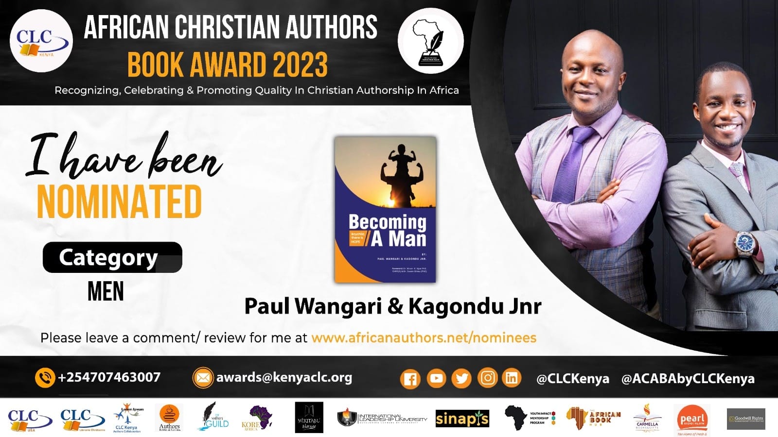 Paul Wangari & Kagondu Jnr.