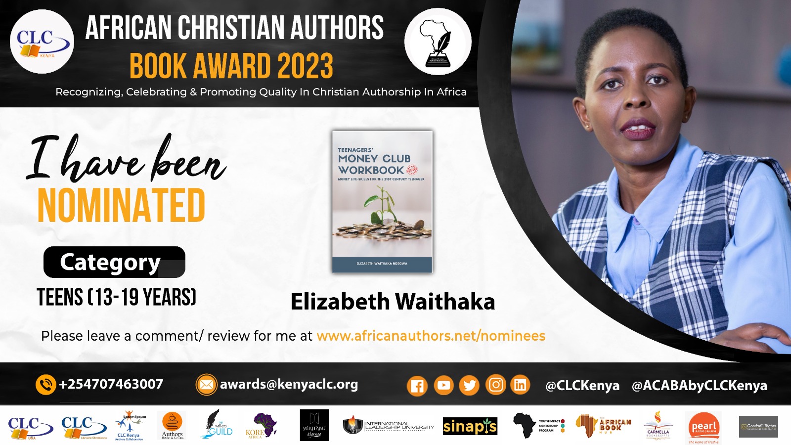 Coach Elizabeth Is Not Relenting In Inspiring Children And Teenagers To Financial Prudence