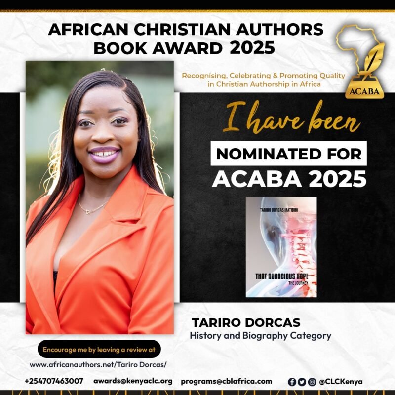 That Audacious Hope: Tariro Dorcas Matibiri’s Story of Faith and ...