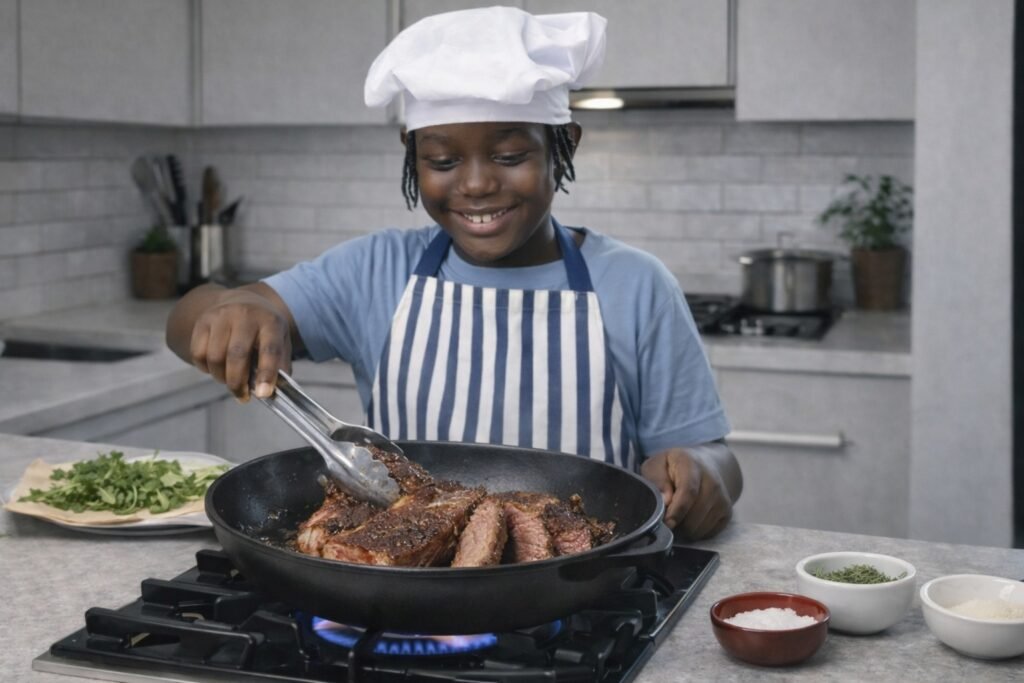 How France Inspired My First French Rib Eye (Chef Ethan Imara Omukhango)