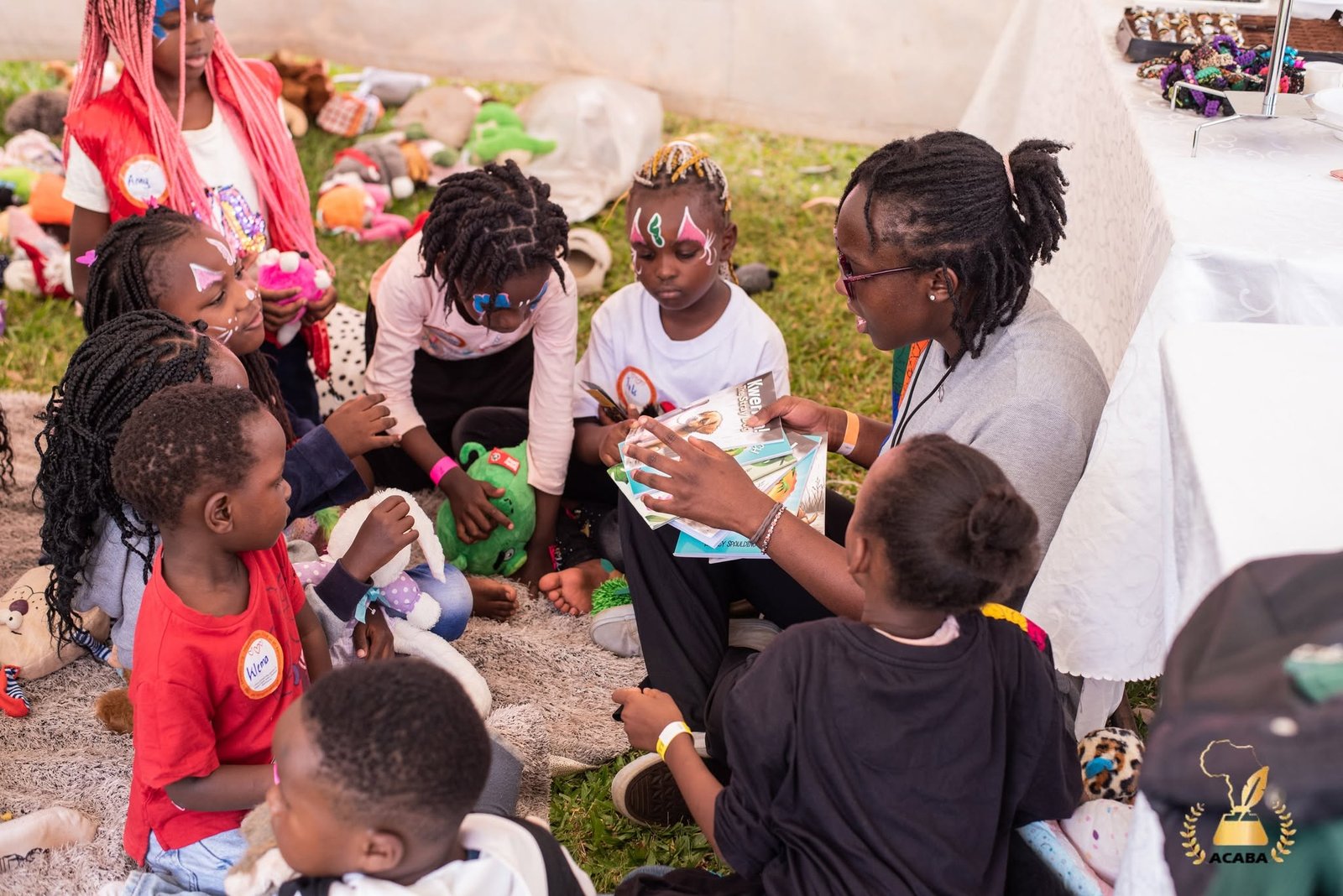Mama Africa Book Box at the 2025 fifth ACABA Gala in Nairobi