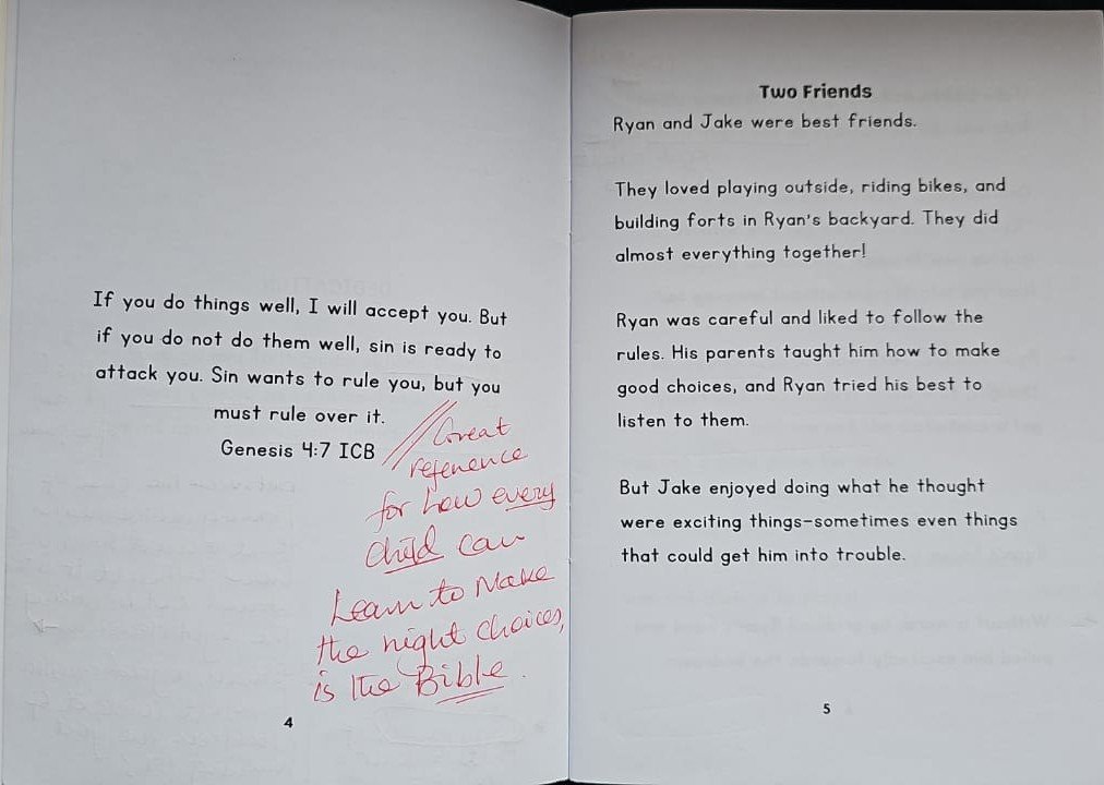 Judges’ handwritten comments page 2 for Too Close for Comfort